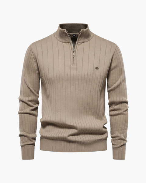 Gola reforçada para proteger com elegância em dias frios.