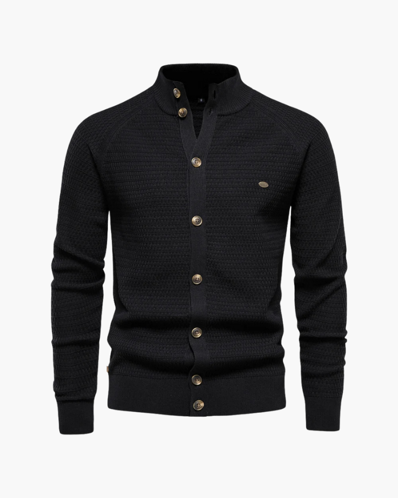 Modelo azul escuro com design discreto e elegante, ideal para homens que seguem a filosofia old money.