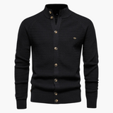 Modelo azul escuro com design discreto e elegante, ideal para homens que seguem a filosofia old money.