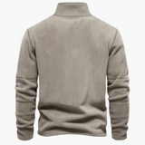 Modelagem elegante e tecido de fleece premium. Perfeito para clima frio com design minimalista e estilo Old Money.