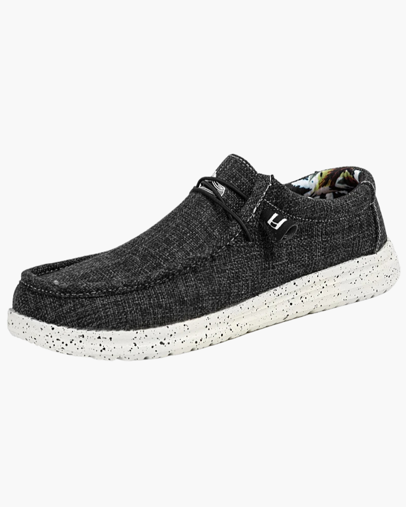 Mocassim jeans masculino casual, indicado para passeios e viagens de fim de semana.