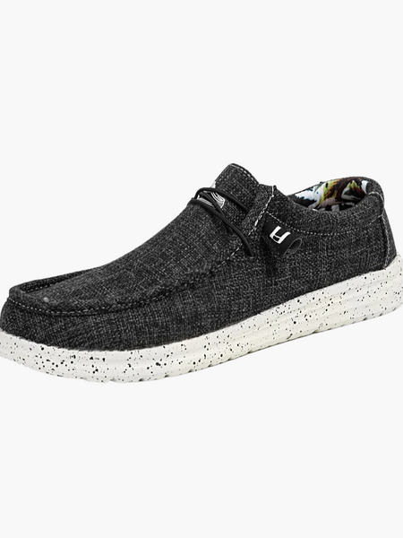 Mocassim jeans masculino casual, indicado para passeios e viagens de fim de semana.
