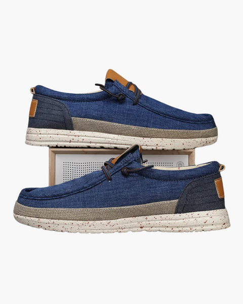 Ideal para dias quentes, esse mocassim une conforto e tradição.