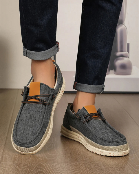 Sapato casual para verão, inspirado na estética old money e conforto urbano.
