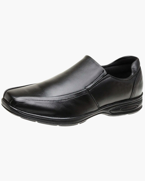 Sapato com visual discreto e nobre, para homens que prezam tradição.