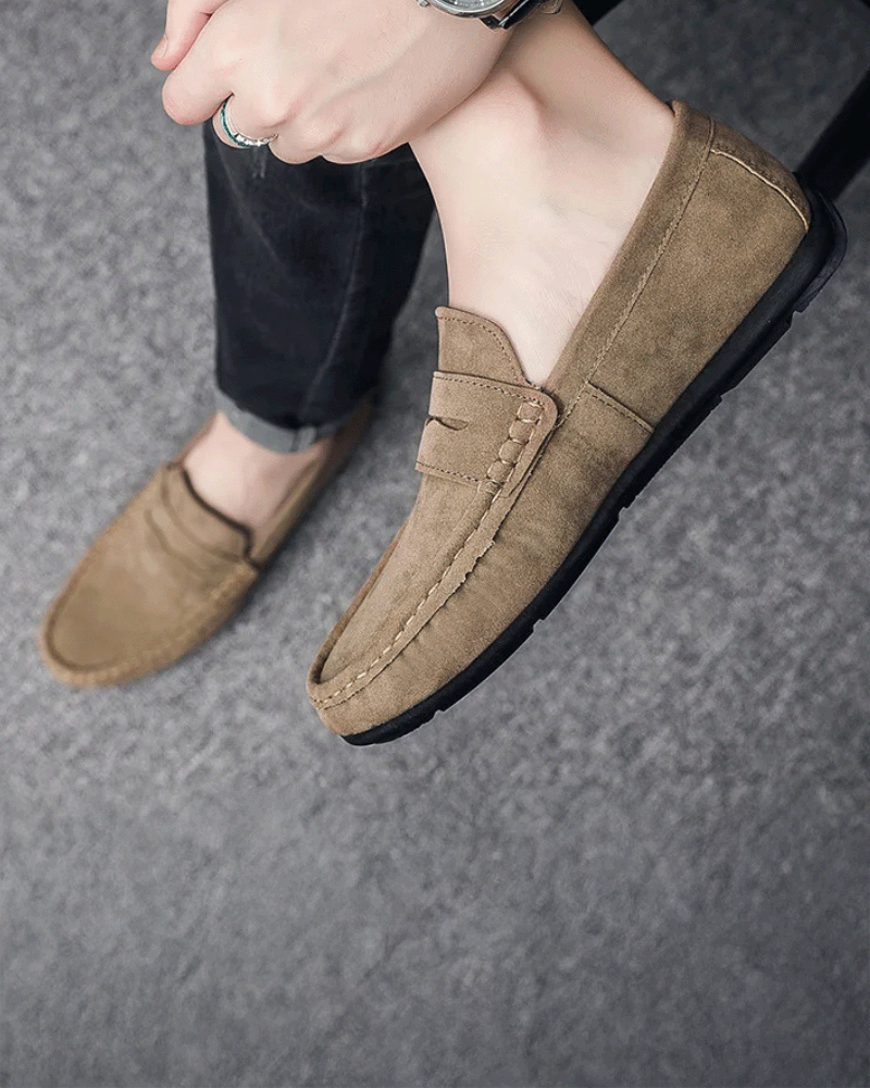 Sapato ideal para dirigir com conforto e sofisticação, old money, casual.