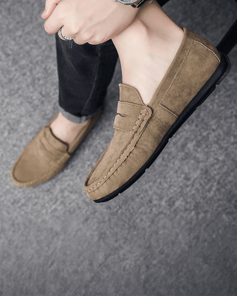 Sapato ideal para dirigir com conforto e sofisticação, old money, casual.
